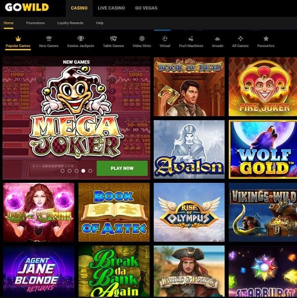 GOWILD Casino Review