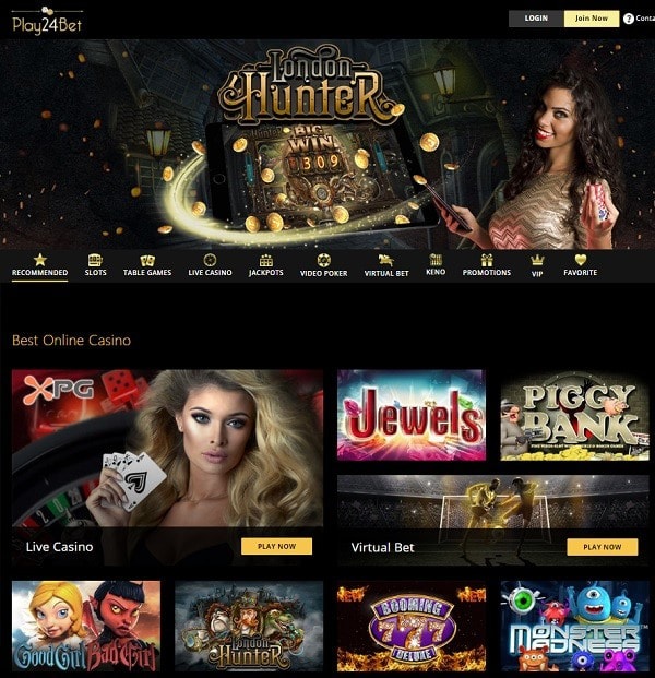 Play24Bet Casino free spins no deposit bonus