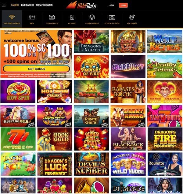 Wildslots Casino Online Review 