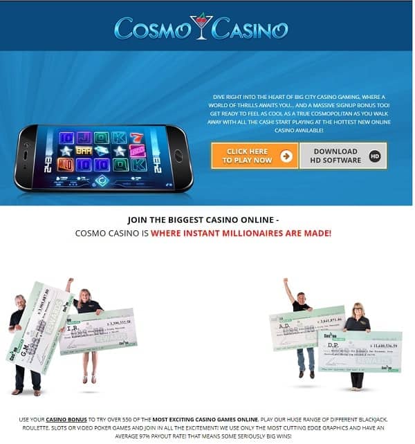 Cosmo Casino Review