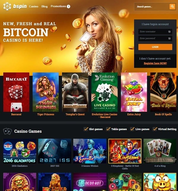 Bspin Online Casino Review 