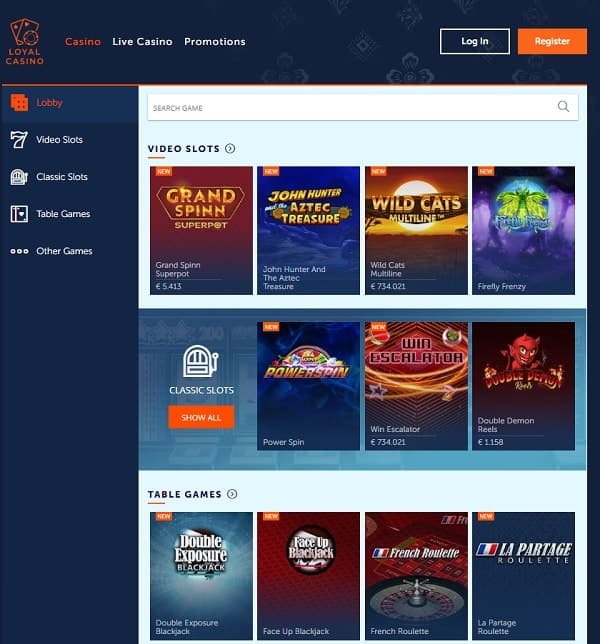 Loyal Casino Review