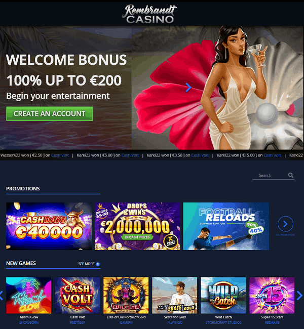 100% welcome bonus