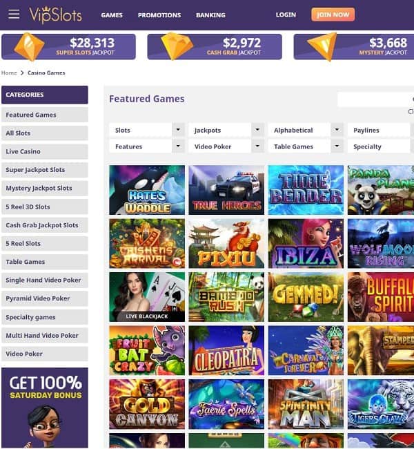 Vip Slots Casino Review 