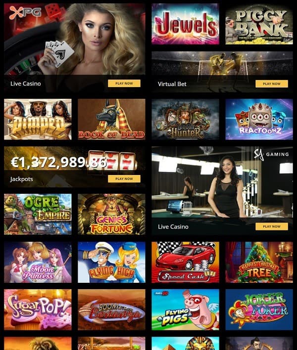 Slot Machines & Live Games at Play 24 Bet Casino