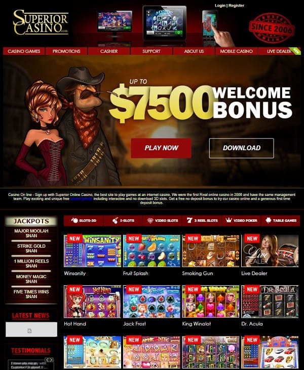 SuperiorCasino.com Review 