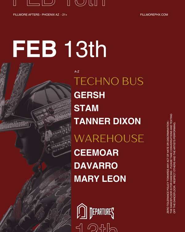 Departures – 02.13.26