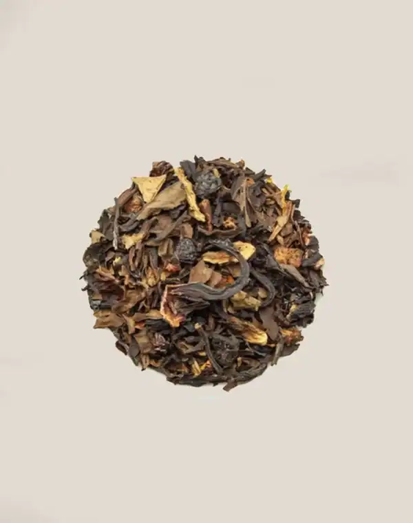 Thé Blanc Hibiscus & Pêche Africain — 100g – Image 3