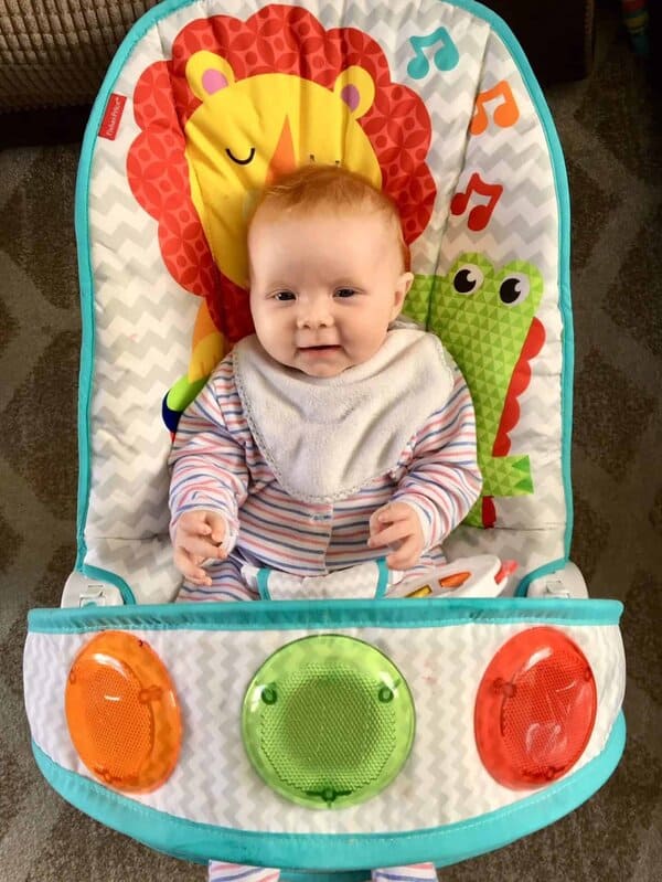 Fisher-Price® Kick ‘n’ Play Musical Bouncer
