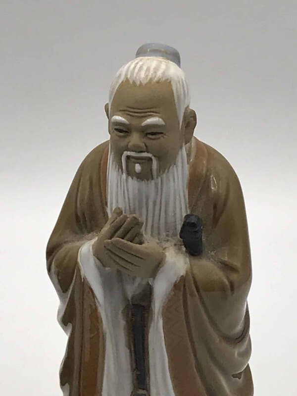 Antique Two 1980s Chinese Shiwan Pottery Mudman figures | Antiques Arena