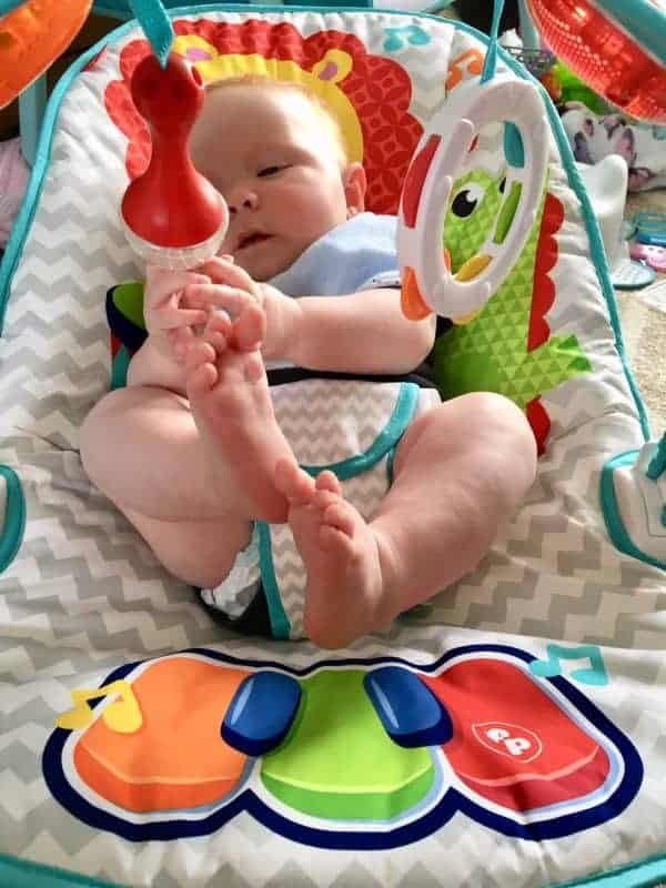 Fisher price kick n play bouncer hotsell