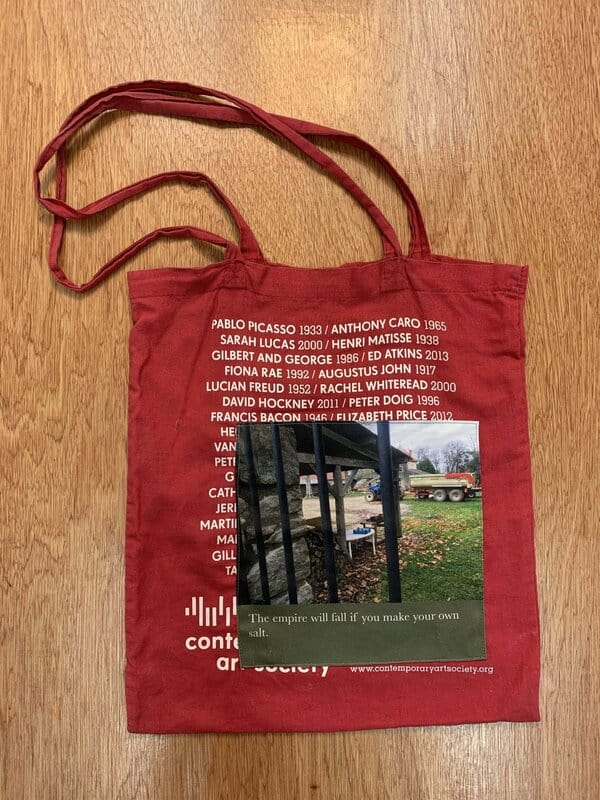 The empire will fall if you make your own salt - tote bag