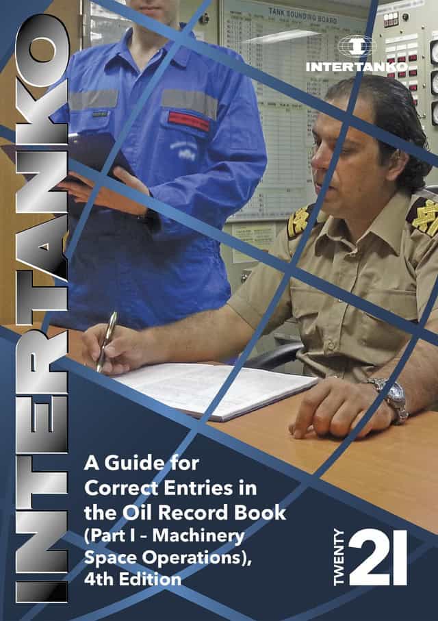 Oil Record Book Part Guide Marpol Compliance Machinery Space Operations