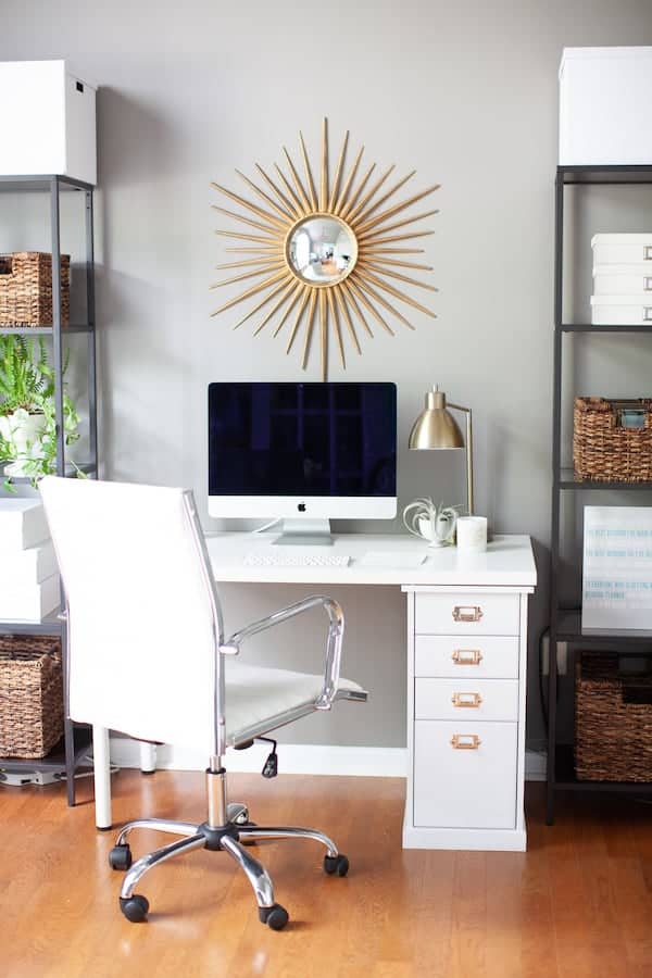 organized home office