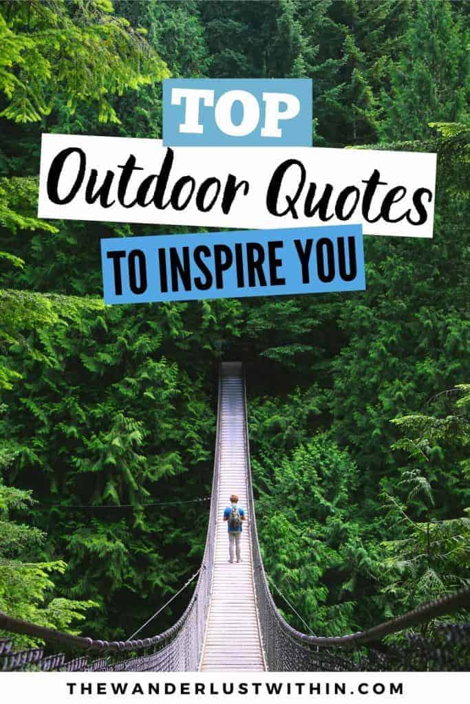 outdoor quotes to inspire you