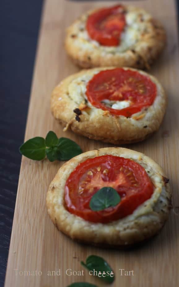 Tomato and Goat Cheese Tart