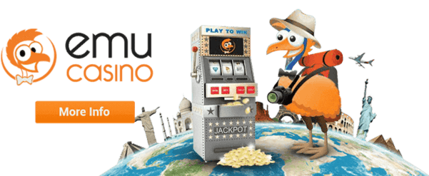 Play EMU slots and live dealer for free!