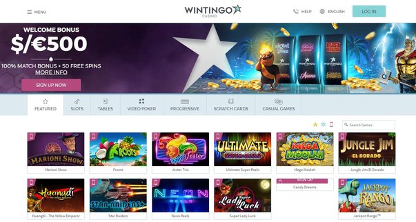 Wintingo Casino 50 free spins - Microgaming