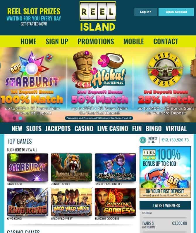 ReelIsland.com Casino Online