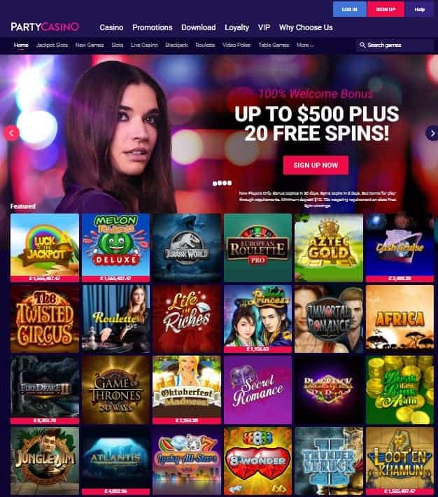 PartyCasino Review