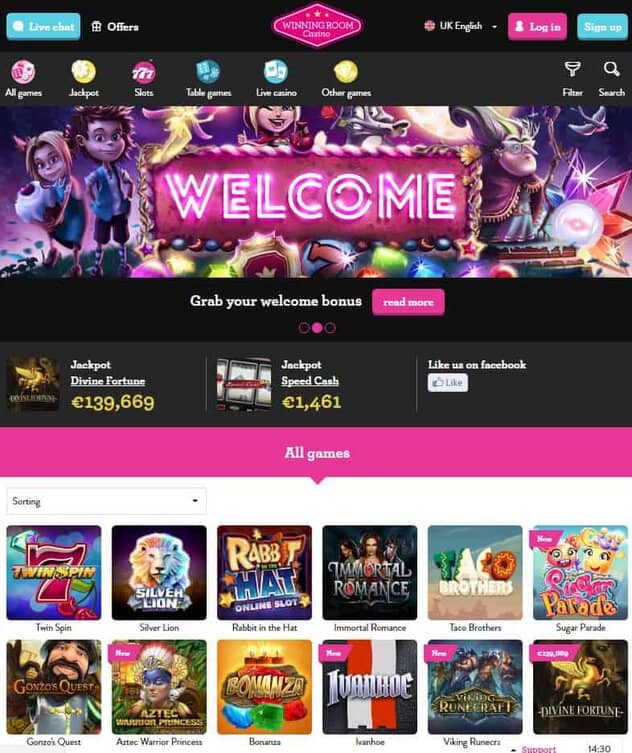 Winning Room Casino Review