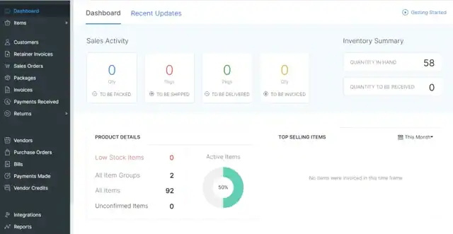 Inventory Management Dashboard
