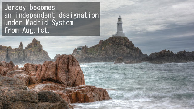 Jersey becomes an independent designation under the Madrid system