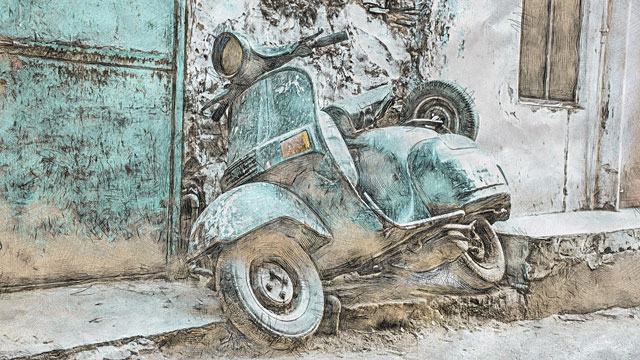 Vespa Primavera regsitered as 3D Trademark