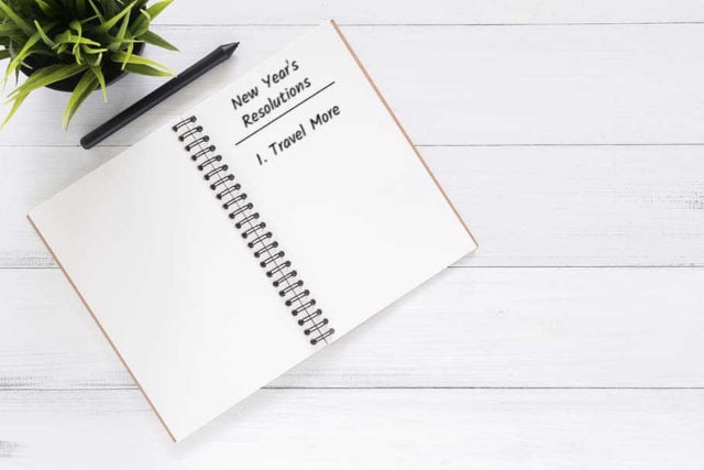 new yea'rs travel resolutions