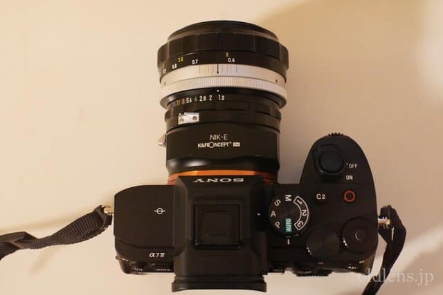 Nikkor-S Auto 55mm F1.2レビュー作例 滲みクセ玉 エモい写真が