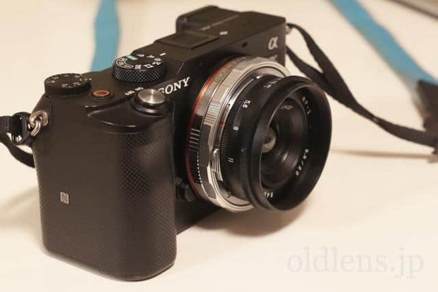 Russar MR-2 20mm f5.6L ファインダーとLM変換アダプター付 良品》ロシア ルサール MR-2 20mm F5.6 (ライカL) ファインダー