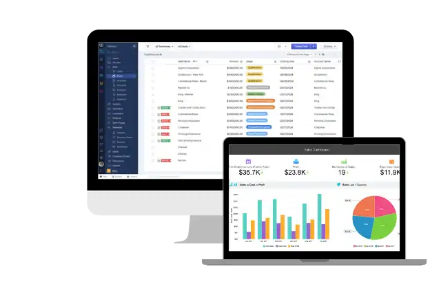 Zoho CRM Consultant Dashboard