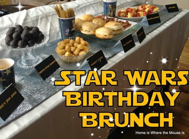 star wars brunch Star Wars Birthday Brunch