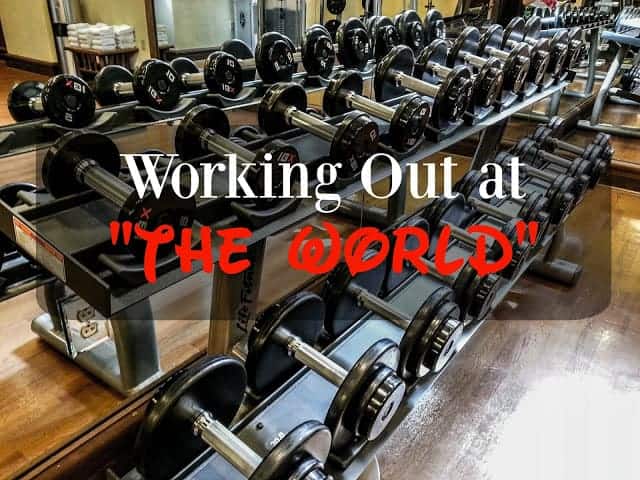 Working Out in Disney World Working Out in Disney World