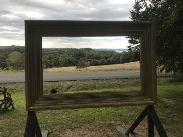 Cats Take Over the Catskills 5 Frame showing classic landscape scene