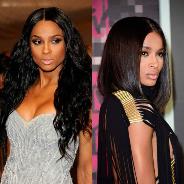 Ciara long to short look