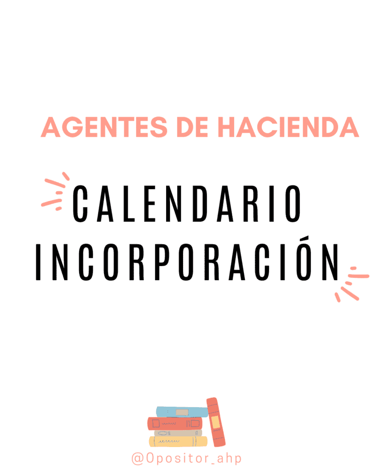 Calendario agentes de hacienda
