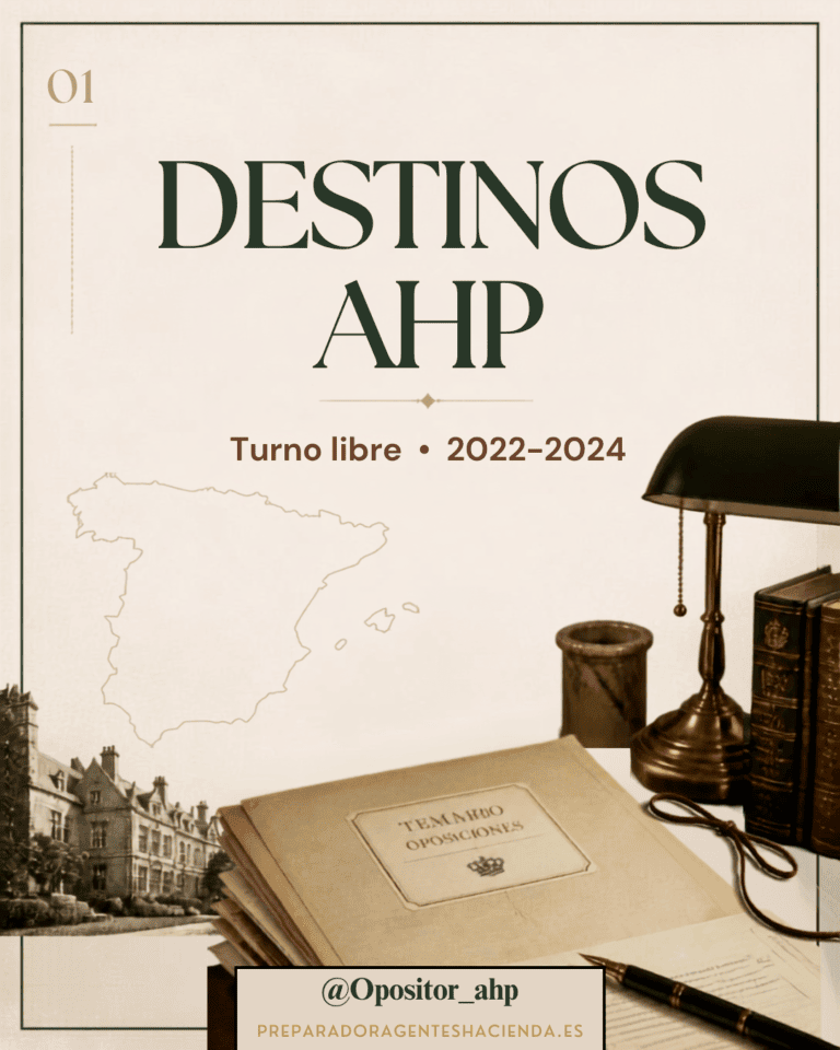 destinos agentes de hacienda