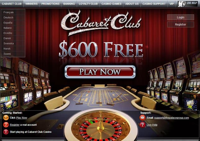 Cabaret Club Casino Review