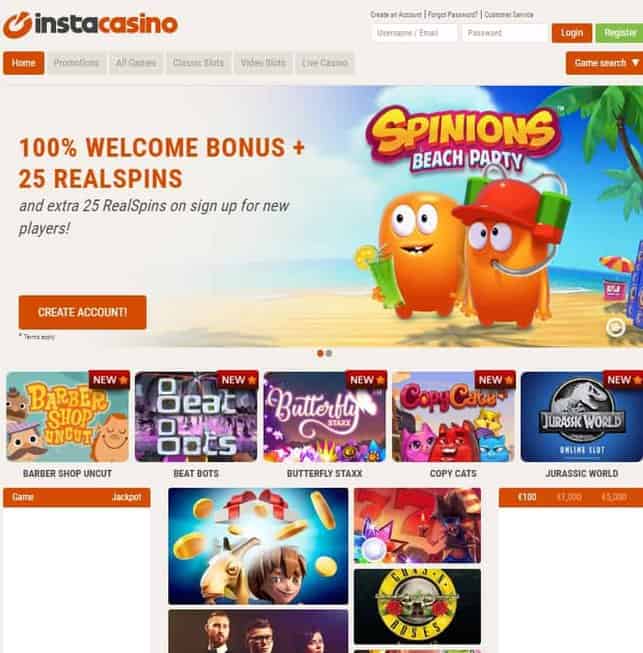 Insta Casino Review