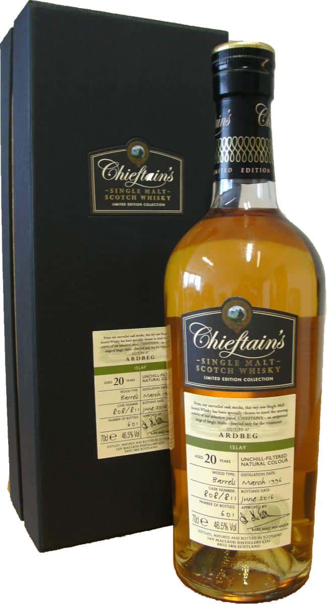 Whisky Ardbeg Chieftain's 20 ans