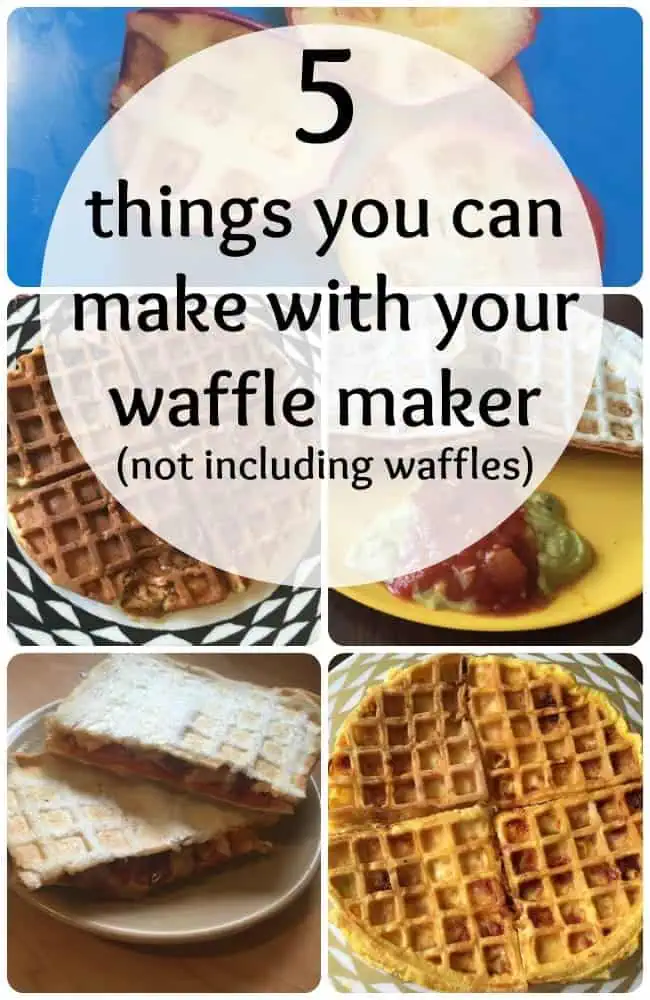 5 things you can make with your wafflemaker (not including waffles)....