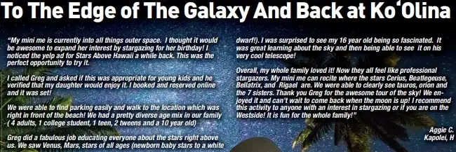 Stars Above Hawaii, Ko Olina, Polynesian, McCartney