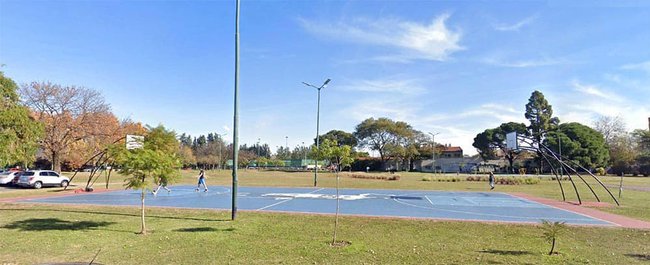 La Copita, cancha de básquet de Saavedra