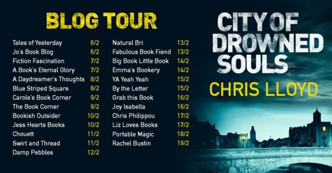 Blog Tour - City of Drowned Souls by Chris Lloyd