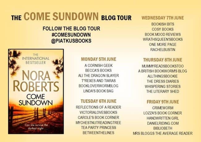 Blog Tour: Come Sundown by Nora Roberts