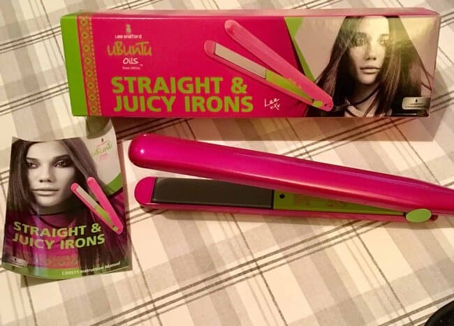 Lee Stafford Striaght and Juicy Irons review and giveaway