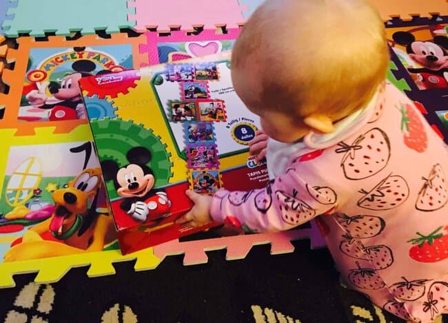 Mickey Mouse Hopscotch playmat