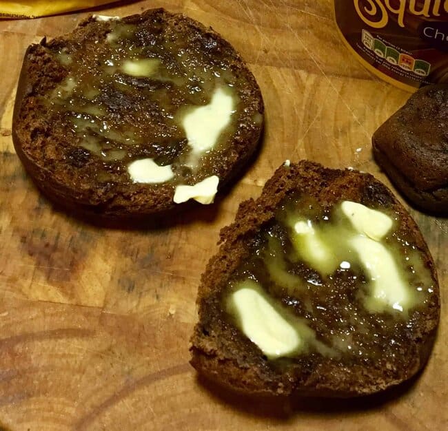 Soreen Toast Me's covered in flora 