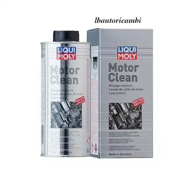 Liqui moly motor clean, un additivo professionale per la pulizia interna del motore, distribuito da lb autoricambi.
